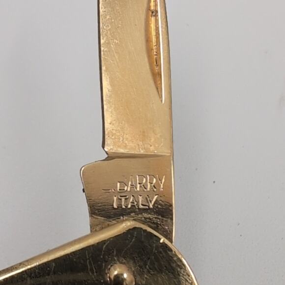 (3) Gold Plated Vintage E. Barry Wine Key Corkscrews w/ Original Cases – Italy - Picture 3 of 3